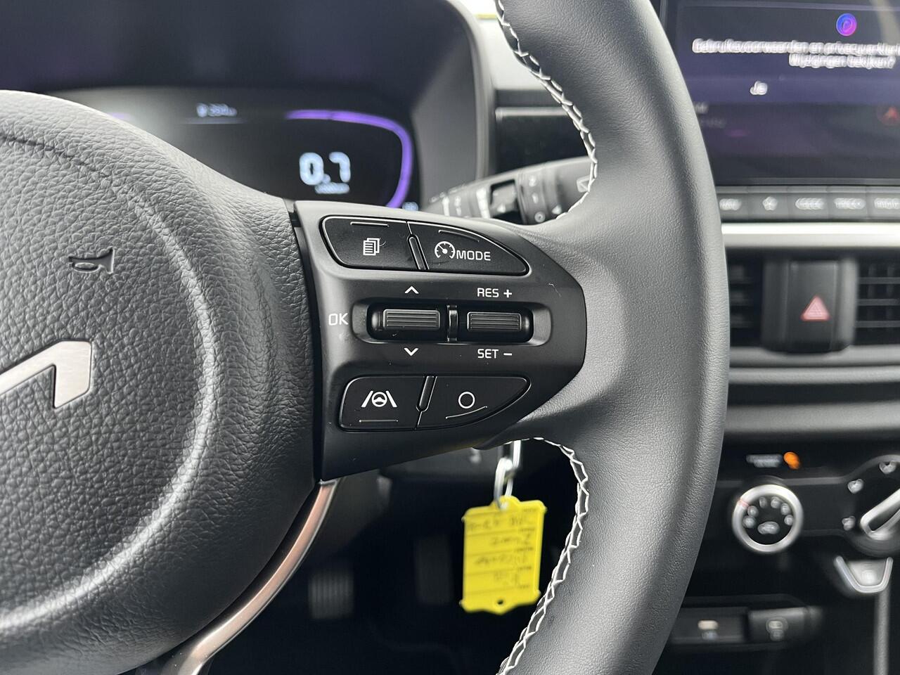 KIA PICANTO 1.0 DPI DynamicLine / Navigatiesysteem full map / Cruise control adaptief en stuurhulp / Apple Carplay/Android Auto /