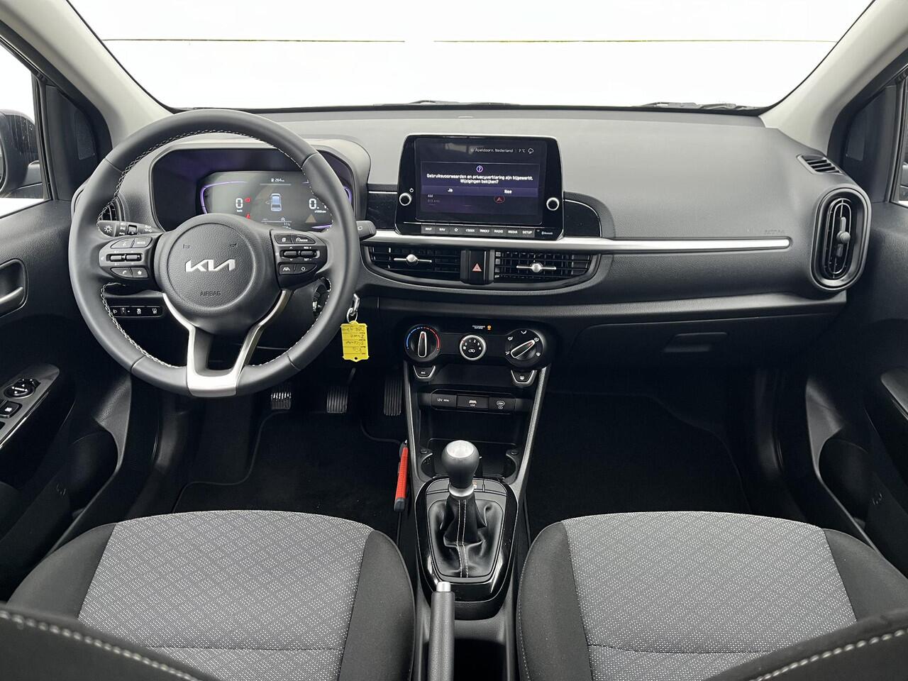 KIA PICANTO 1.0 DPI DynamicLine / Navigatiesysteem full map / Cruise control adaptief en stuurhulp / Apple Carplay/Android Auto /