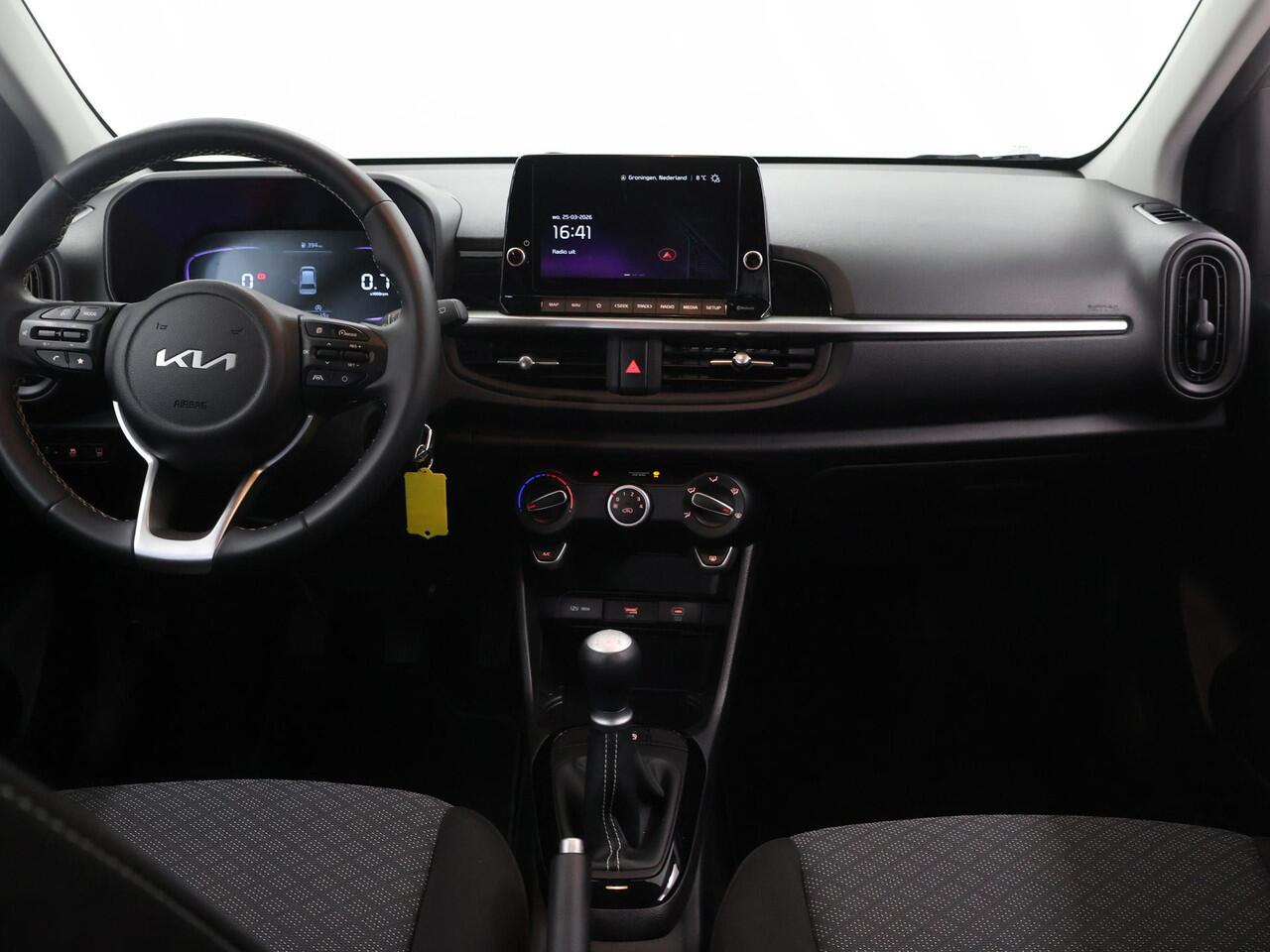 KIA PICANTO 1.0 DPi DynamicPlusLine | Parkeersensoren Achter | Navigatiesysteem | LED Koplampen | Cruise control | Achteruitrijcamera |