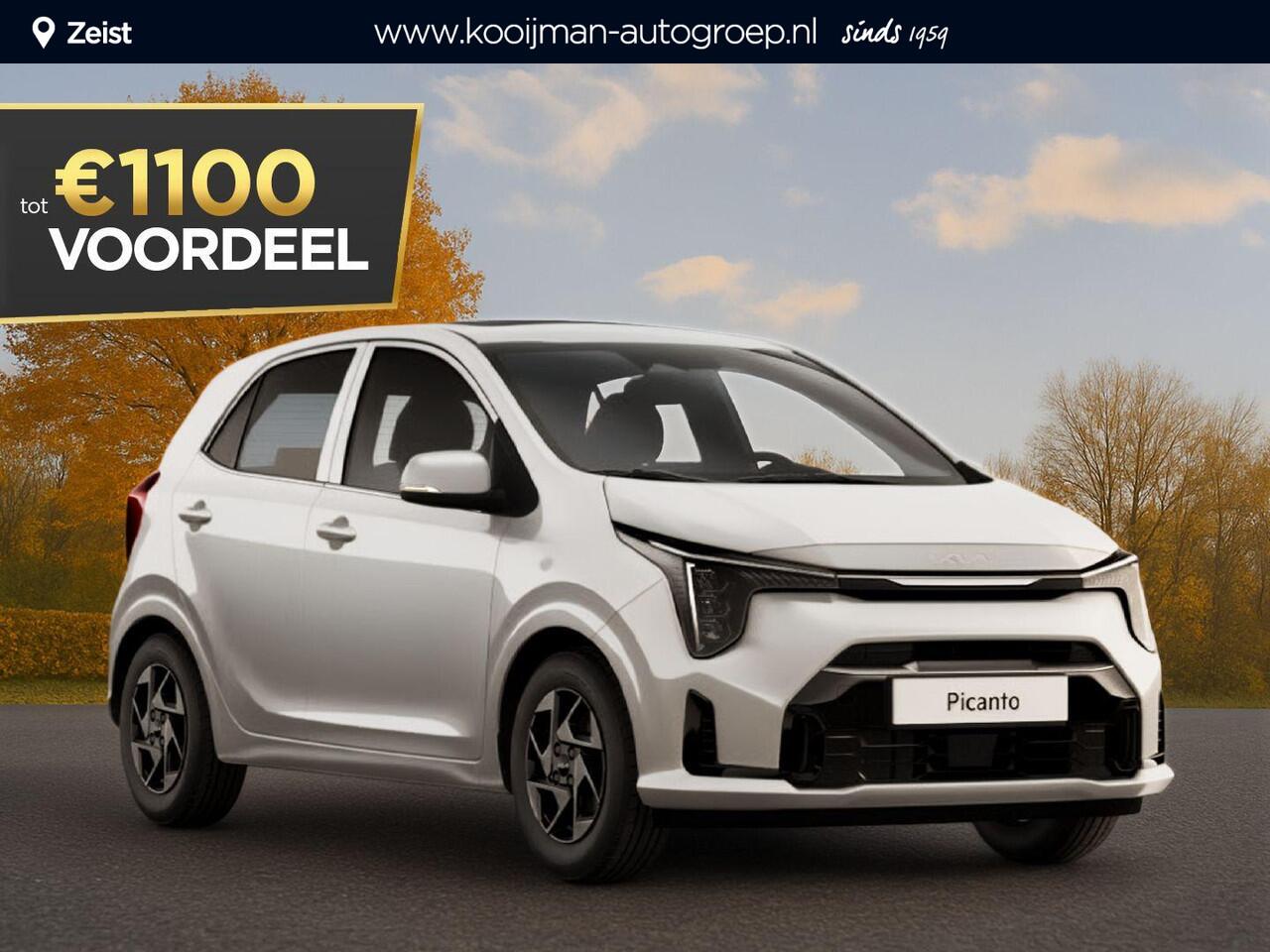KIA PICANTO 1.0 GDi DynamicLine Nu ¤1.100,- voordeel! Nu tijdelijk extra scherp geprijsd! Exclusief Metallic Lak