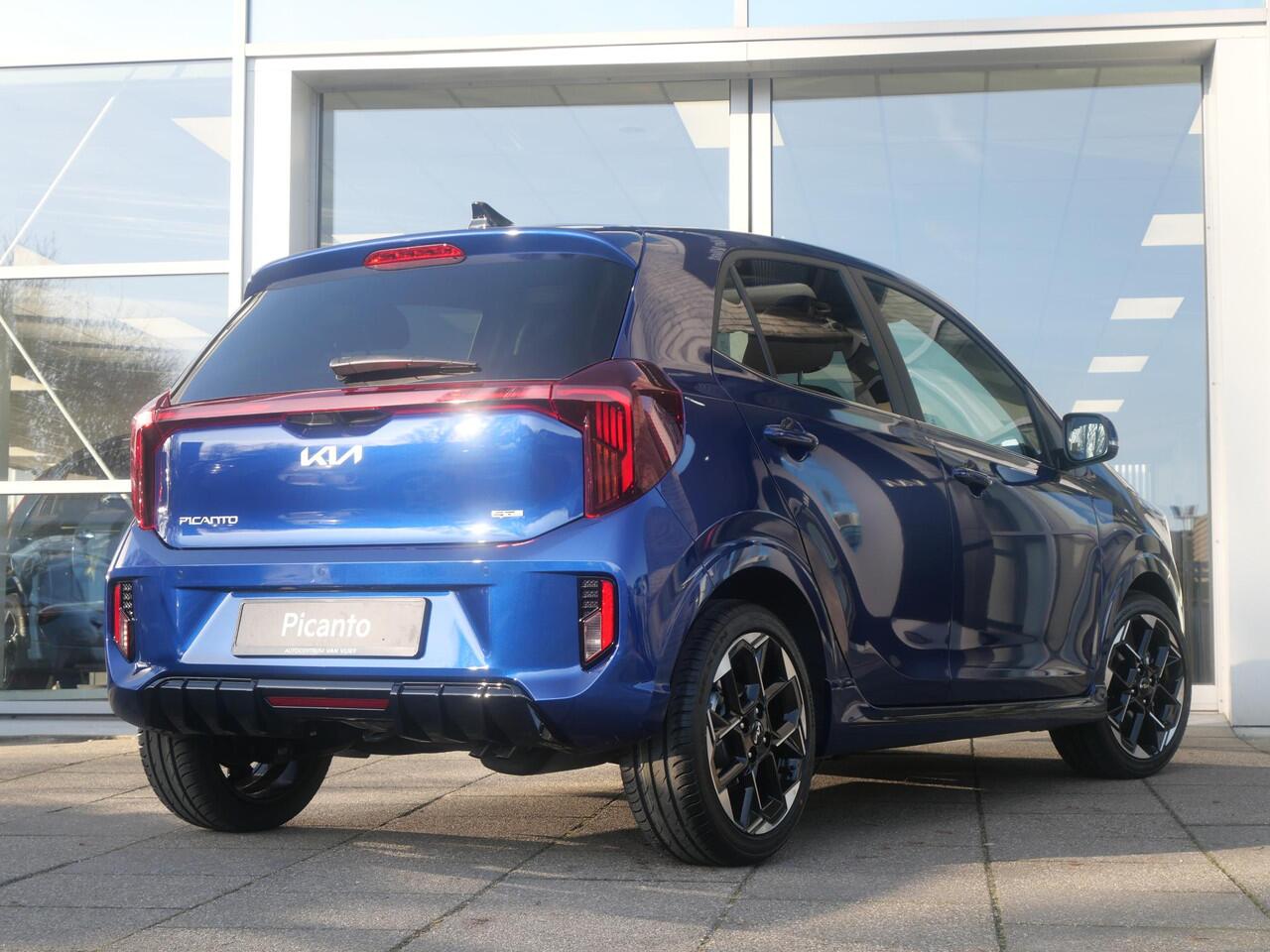 KIA PICANTO 1.0 GDi GT-Line | Schuif/kantel | Navi | Stoel/stuurverwarming | Carplay | Camera