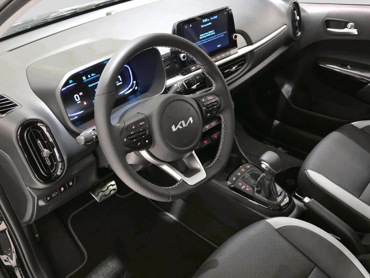 KIA PICANTO 1.0 GDi GT-Line AMT | Panoramaschuifdak | Stoelverwarming | Achteruitrijcamera | Dodehoekassistentie | LED-koplampen | Climate control |