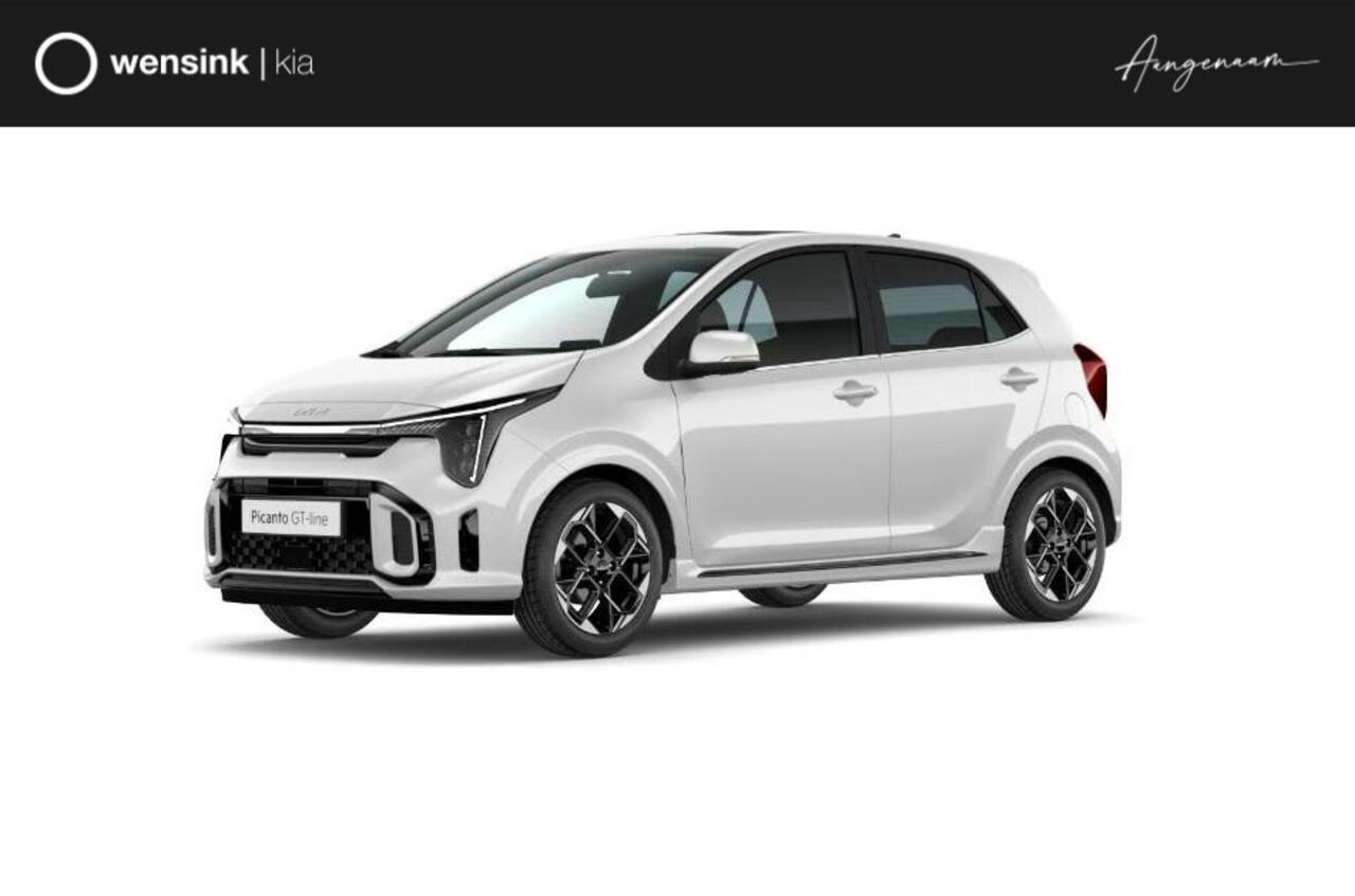 KIA PICANTO 1.0 GDi GT-Line | Panoramaschuifdak | Stoelverwarming | Achteruitrijcamera | Dodehoekassistentie | LED-koplampen | Climate control |