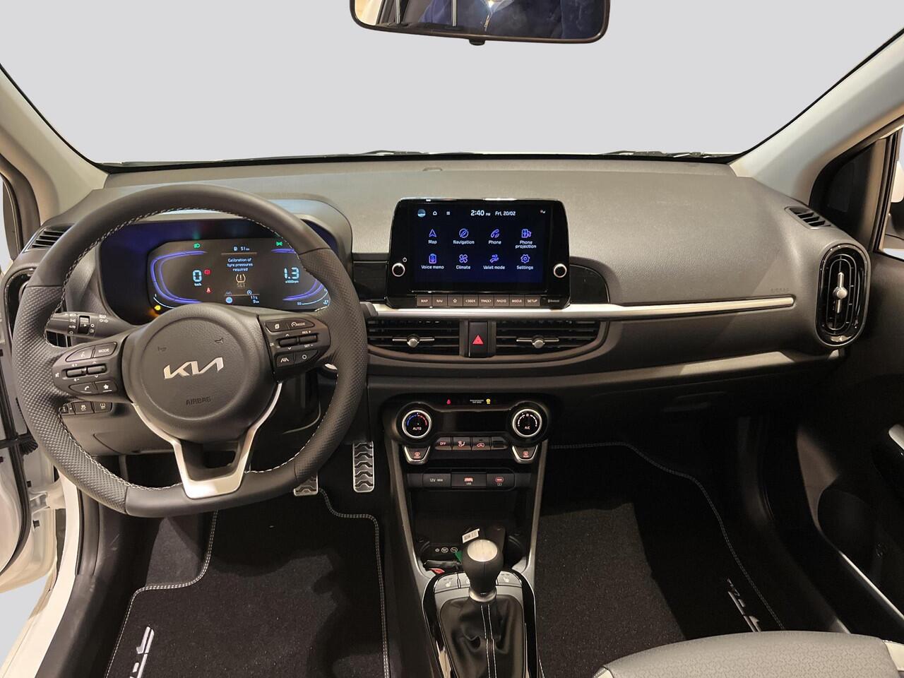 KIA PICANTO 1.0 GDi GT-Line | Panoramaschuifdak | Stoelverwarming | Achteruitrijcamera | Dodehoekassistentie | LED-koplampen | Climate control |