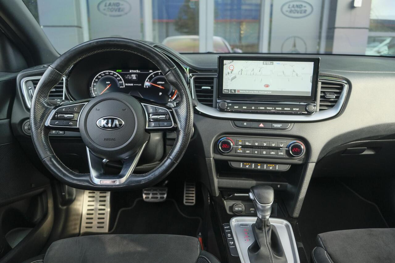 KIA PRO CEE D ProCeed 1.4 T-GDI 140pk DCT7 GT-PlusLine Panoramadak Stoelverwarming voor+achter Stuurwielverwarming Navigatie Camera Elektrische klep