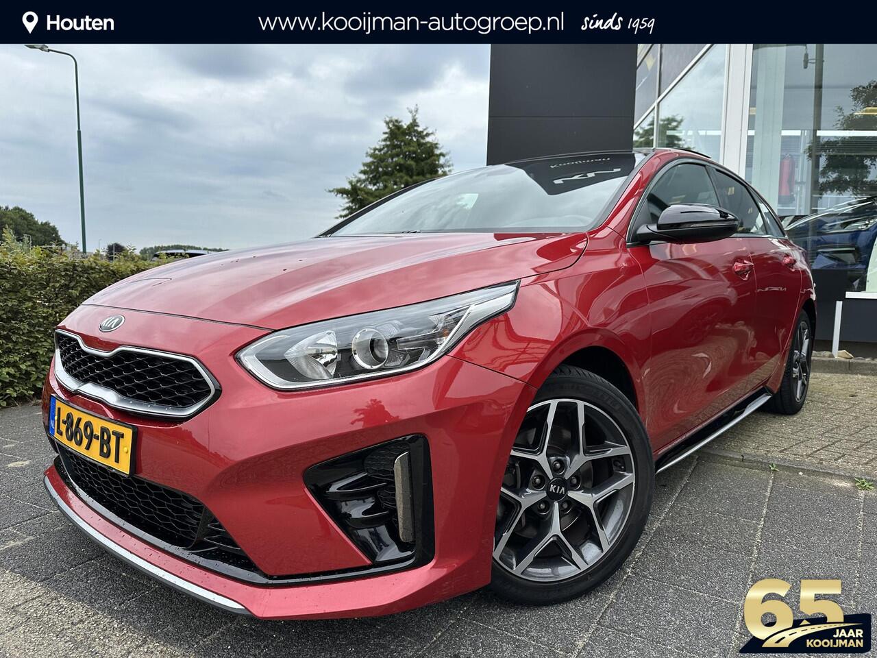 KIA PRO CEE D ProCeed 1.0 T-GDI GT-Line Edition | Groot Panoramadak | 1e Eigenaar | Dealer Onderhouden | Full map navigatie | Apple Carplay/Android Auto | Sportief GT-Line interieur | Airco | Achteruitrij camera | Parkeersensoren achter |