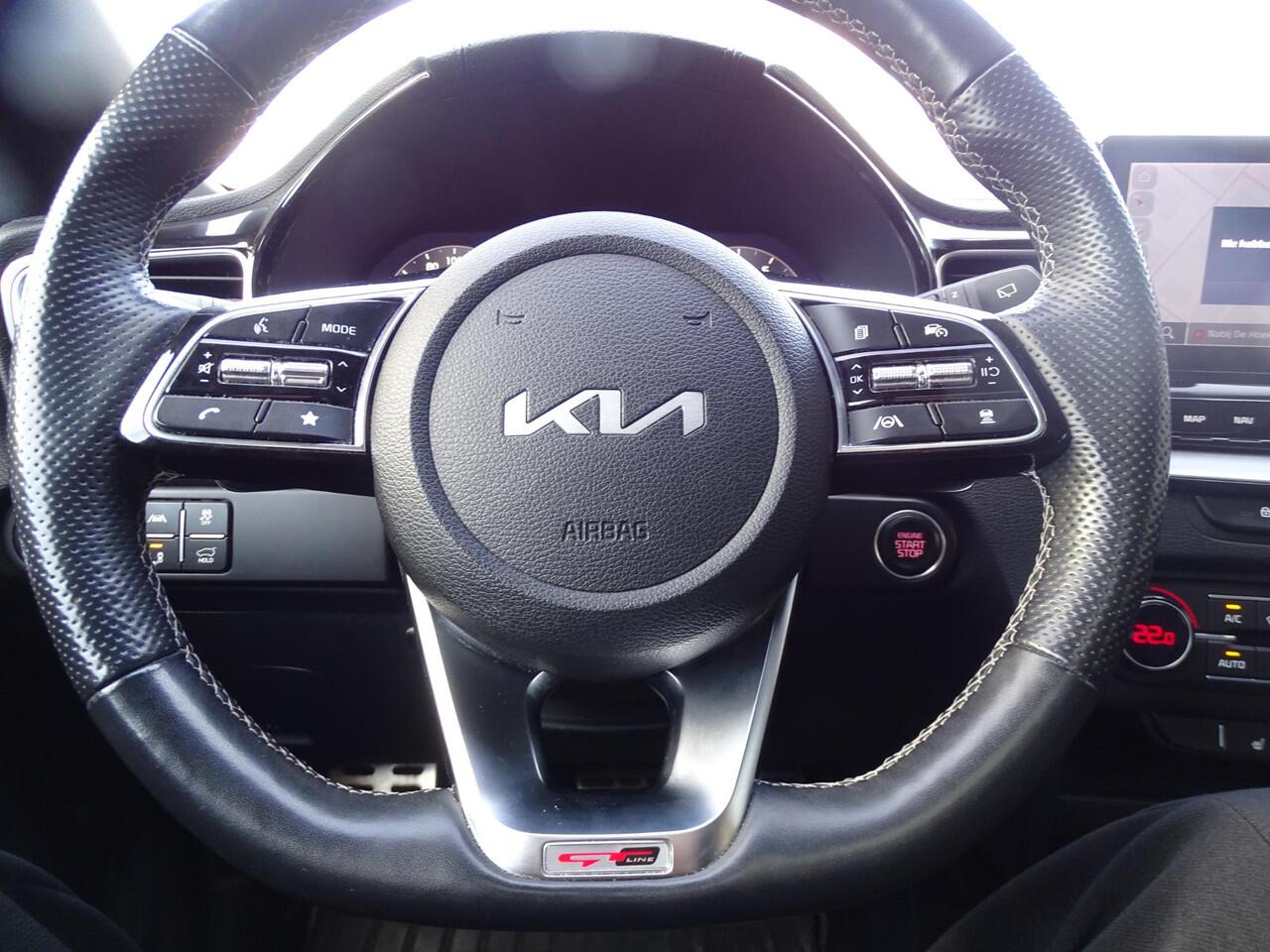 KIA PRO CEE D ProCeed 1.5 T-GDi GT-PlusLine AUTOMAAT PANORAMADAK | NAVIGATIE | SFEERVERLICHTING | STOEL/STUUR VERWARMING | DAB | ACHTERUIT RIJ CAMERA | LED PAKKET | APPLE CARPLAY | JBL GELUID INSTALATIE |