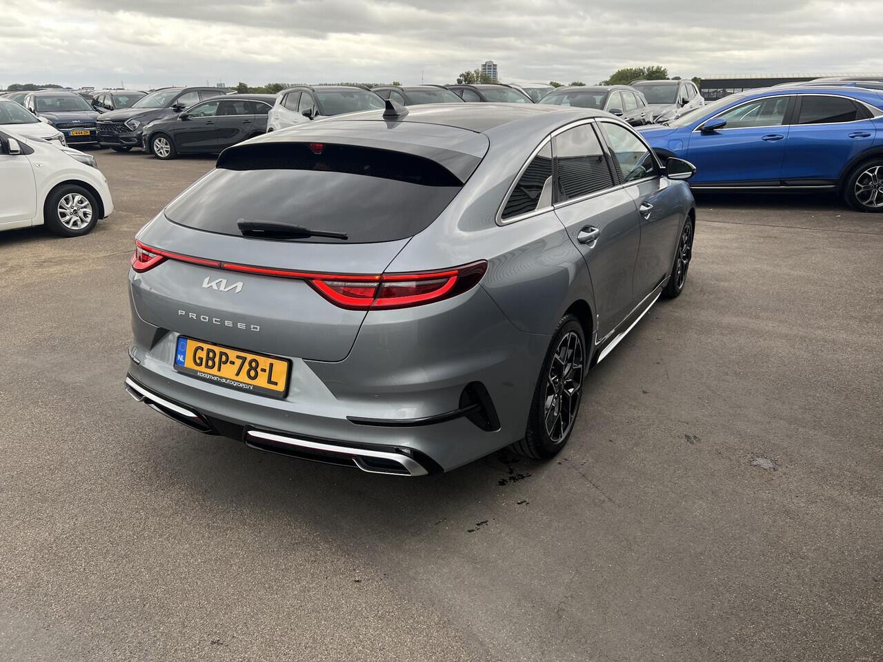 KIA PRO CEE D ProCeed 1.5 T-GDi GT-Line Automaat, Schuif/kanteldak, Stoelverwarming- & Stuurwiel verwarmd, Dodehoekdetectie, PDC, LED, BTW-auto, 1e eign.