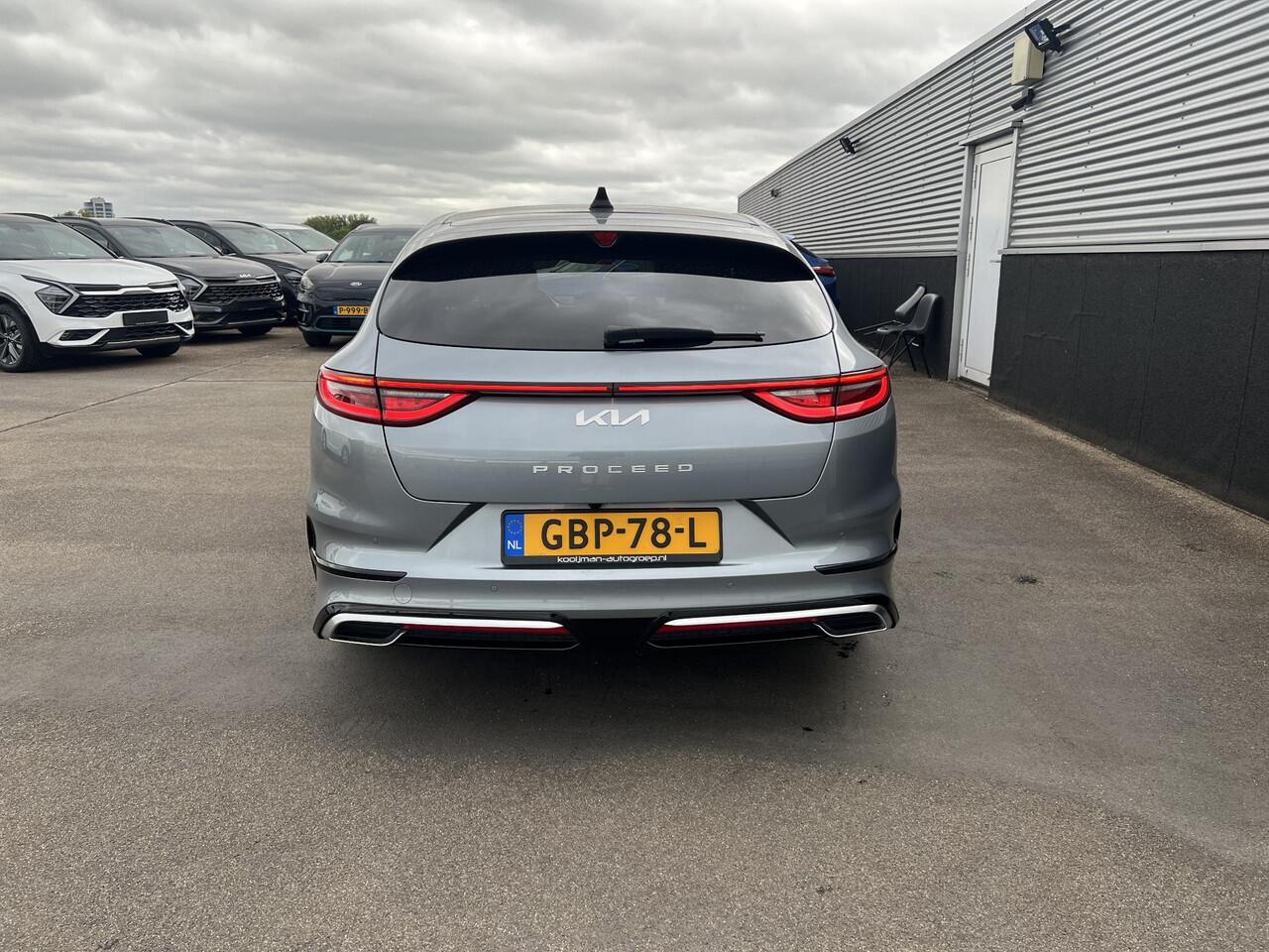 KIA PRO CEE D ProCeed 1.5 T-GDi GT-Line Automaat, Schuif/kanteldak, Stoelverwarming- & Stuurwiel verwarmd, Dodehoekdetectie, PDC, LED, BTW-auto, 1e eign.