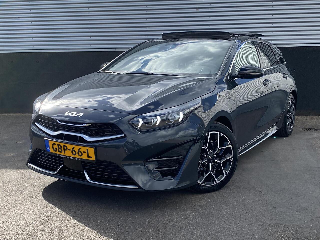 KIA PRO CEE D ProCeed 1.5 T-GDi GT-Line Elektr. schuif-/kanteldak, dodehoek detectie, stoel- & stuurverwarming, navigatie, Apple CarPlay/Android Auto, adaptieve cruise control, parkeersensoren