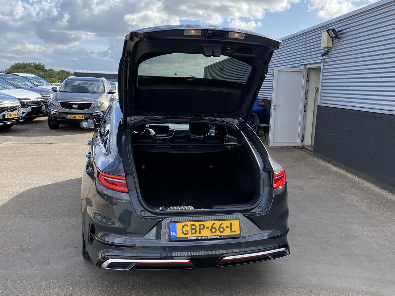 KIA PRO CEE D ProCeed 1.5 T-GDi GT-Line Elektr. schuif-/kanteldak, dodehoek detectie, stoel- & stuurverwarming, navigatie, Apple CarPlay/Android Auto, adaptieve cruise control, parkeersensoren