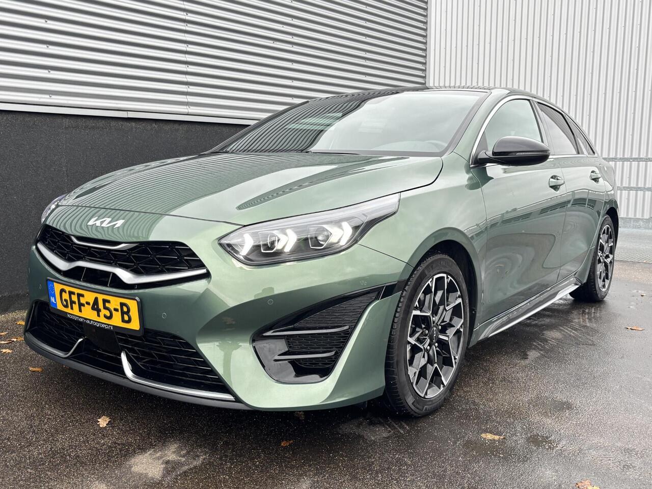 KIA PRO CEE D ProCeed 1.5 T-GDi GT-Line Schuif-/kanteldak, dodehoek detectie, stoel- & stuurverwarming, navigatie, Apple CarPlay/Android Auto, adaptieve cruise control, parkeersensoren, BTW-auto 1e eign.