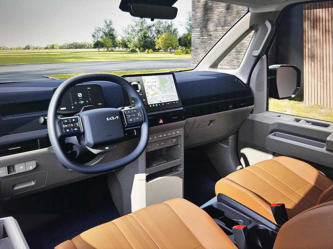 KIA PV5 Passenger Essential 52 kWh | Cruise control adaptief | Navigatiesysteem full map