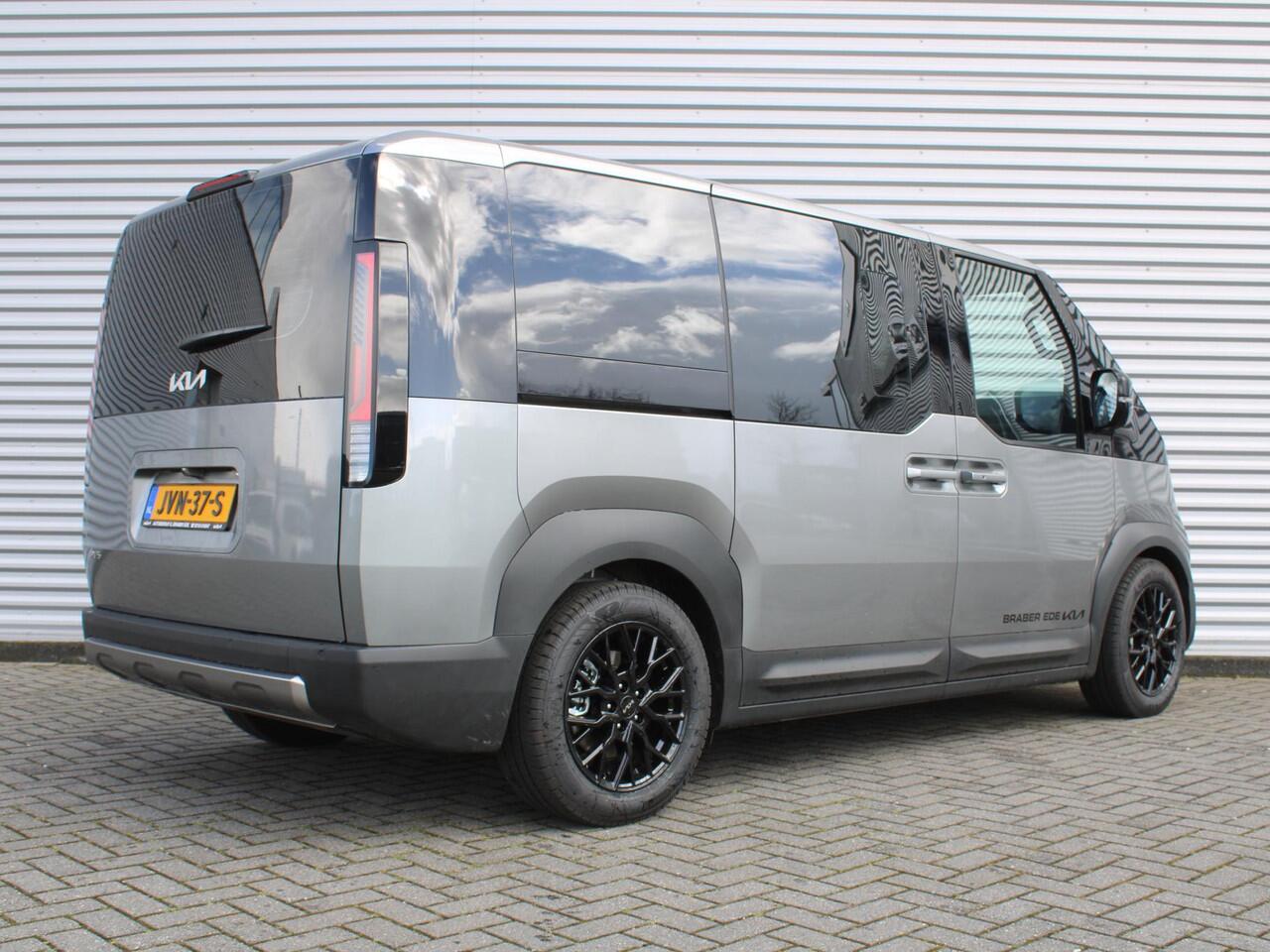 KIA PV5 Passenger Plus 71.2 kWh | Stuur-/stoelverwarming v+a | Camera | Cruise adapt. | Draadloze telefoonlader | PDC v+a | Clima | Navi | LED | 17" LM |