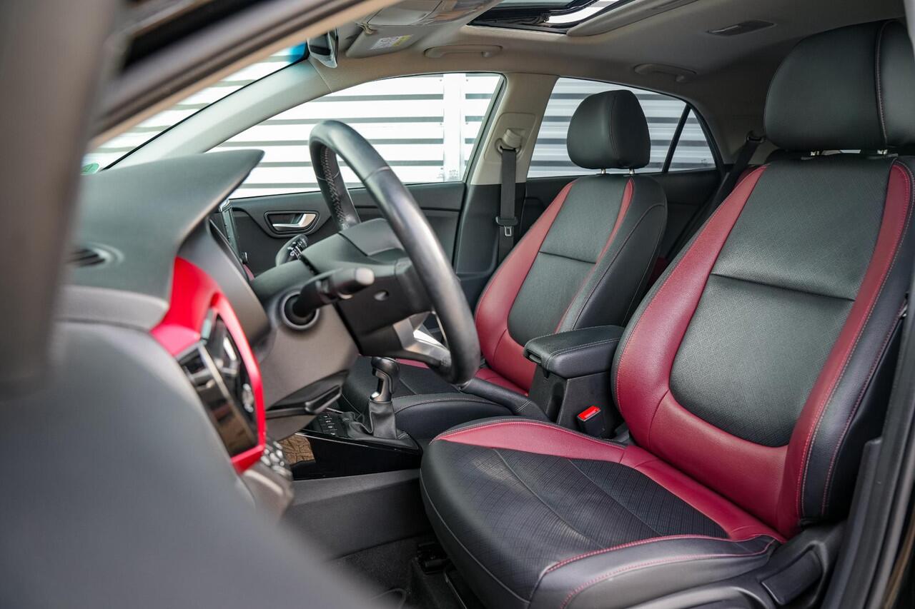 KIA RIO 1.0 TGDI Platinum Edition Camera Navi Keyless DAB+ Stoel Stuurverw. Leer