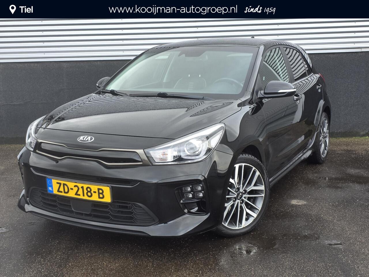 KIA RIO 1.0 TGDI GT-Line Stoel- & Stuurwiel verwarmd, Navigatie, Smart Key, Privacy glass, LMV,