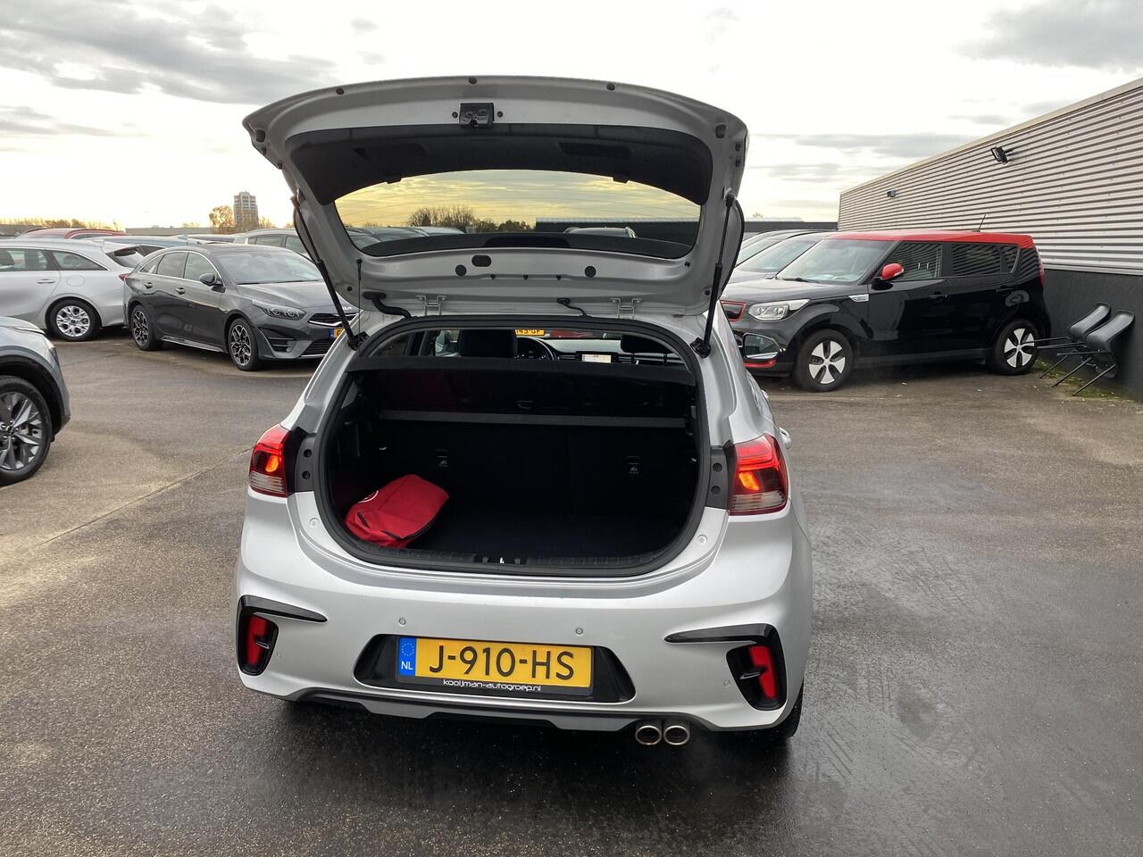 KIA RIO 1.0 TGDI GT-Line Nieuw geleverd, Dealeronderhouden, 1e eign. Stoel- & Stuurwiel verwarmd, LMV, Privacy glass, Smart Key, Achteruitrijcamera, Parkeersensoren achterzijde, BTW-auto