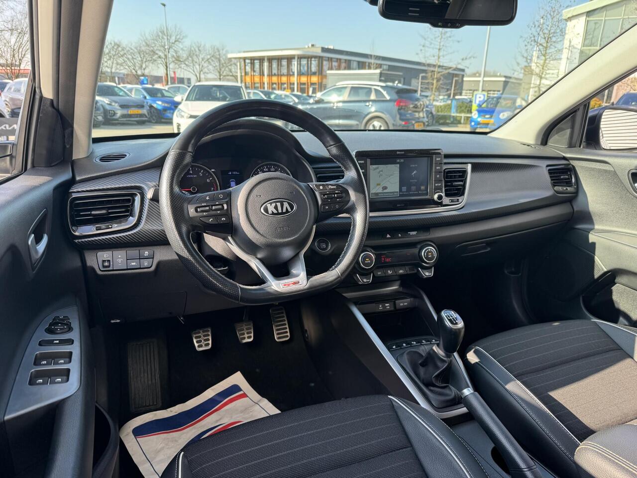 KIA RIO 1.0 TGDI GT-Line NW geleverd & onderhouden | Keyless | Privacyglass | Stoel&Stuurverw.