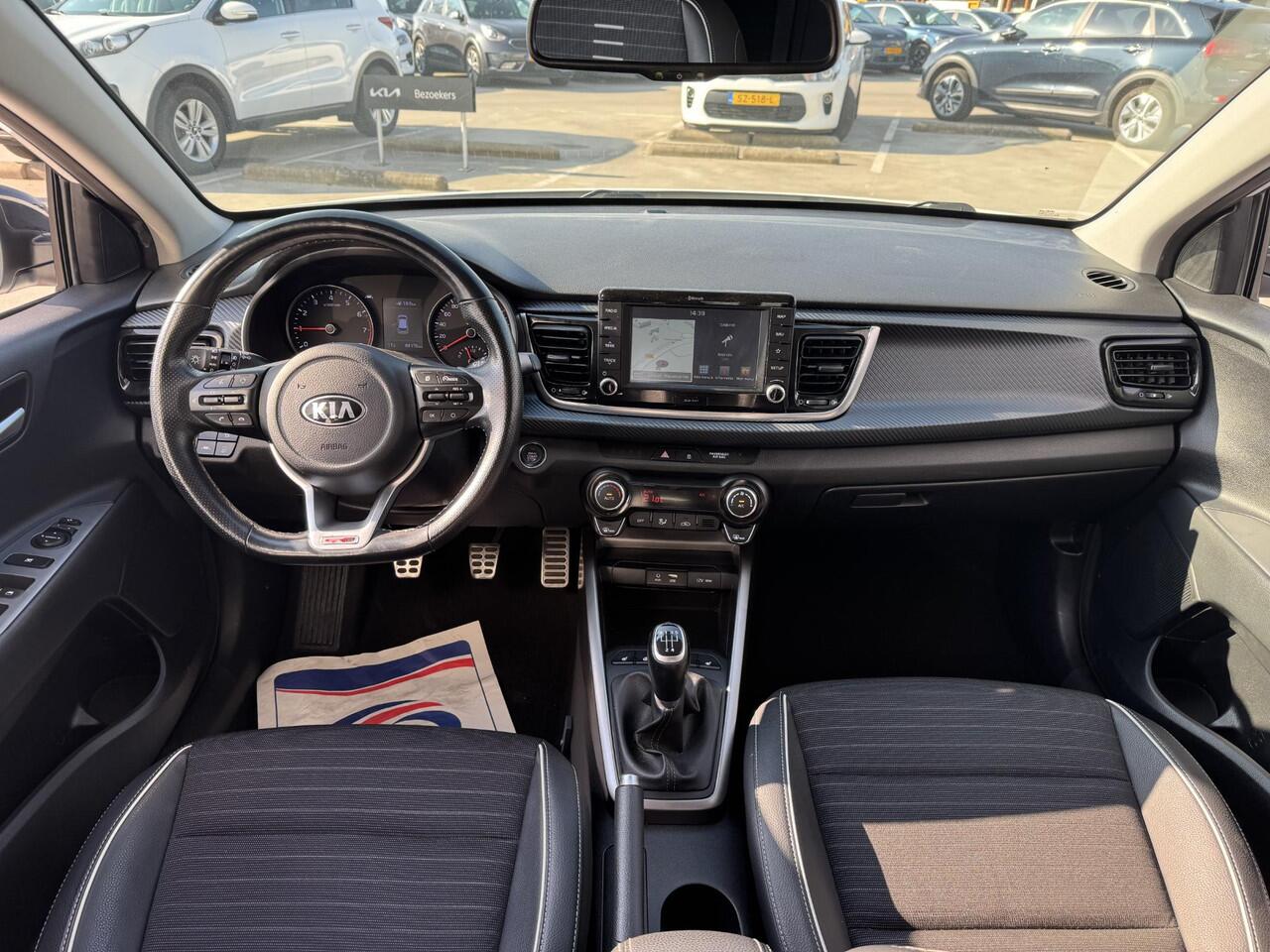 KIA RIO 1.0 TGDI GT-Line NW geleverd & onderhouden | Keyless | Privacyglass | Stoel&Stuurverw.