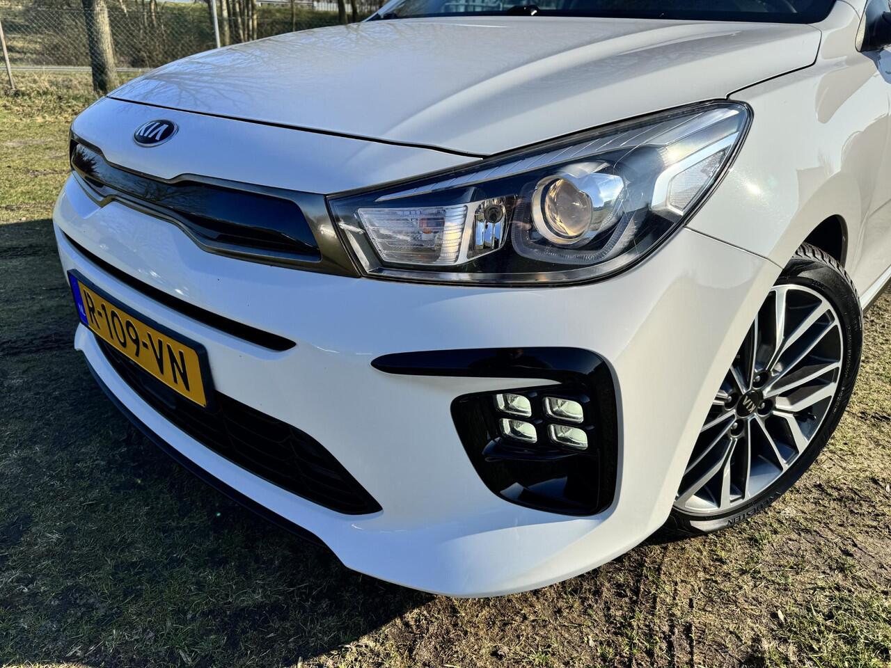 KIA RIO 1.0 TGDI GT-Line Automaat | STOEL-STUURVERWARMING | SPORTSTOELEN | NAVI | CRUISE | CLIMA |