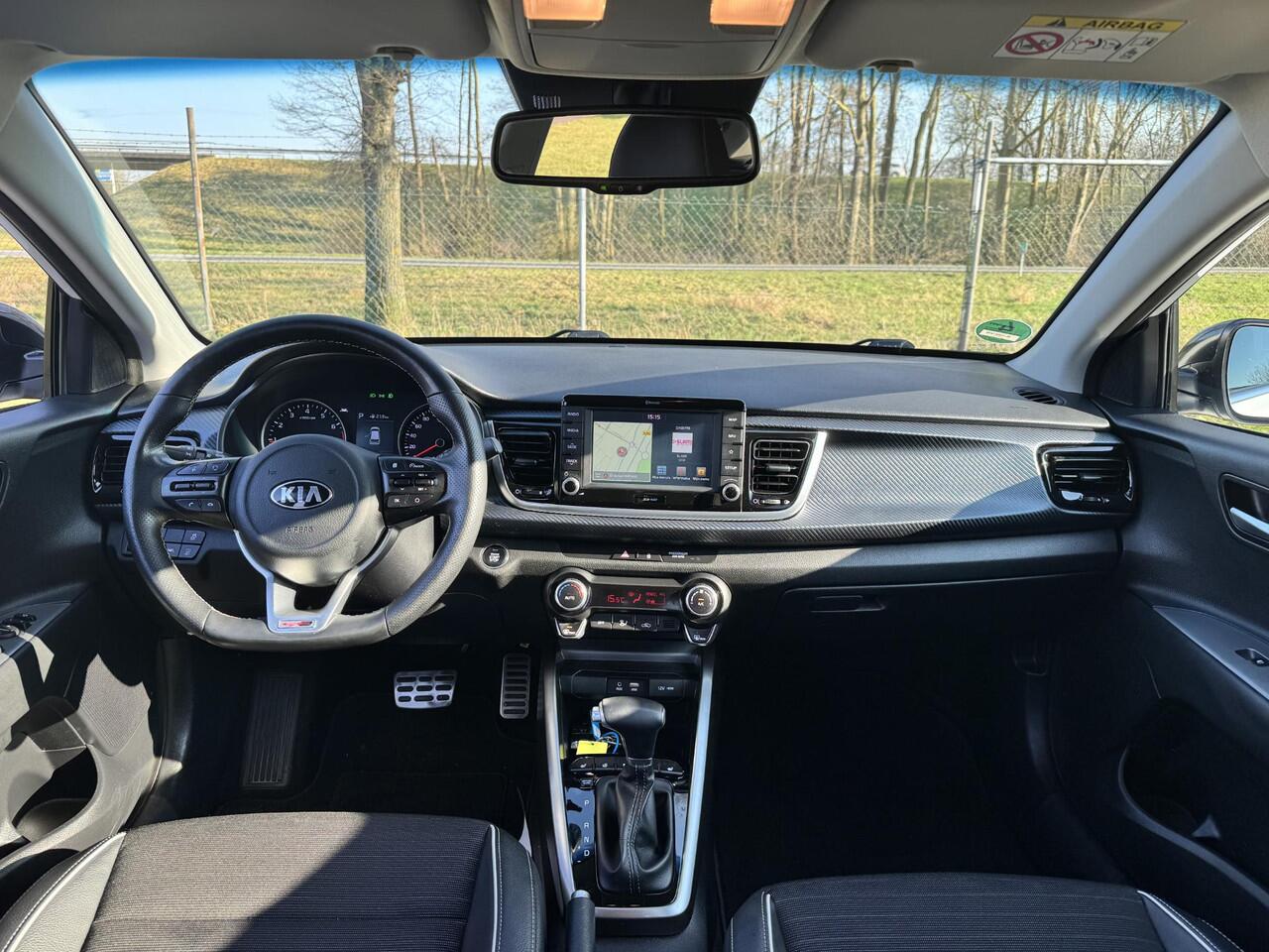 KIA RIO 1.0 TGDI GT-Line Automaat | STOEL-STUURVERWARMING | SPORTSTOELEN | NAVI | CRUISE | CLIMA |