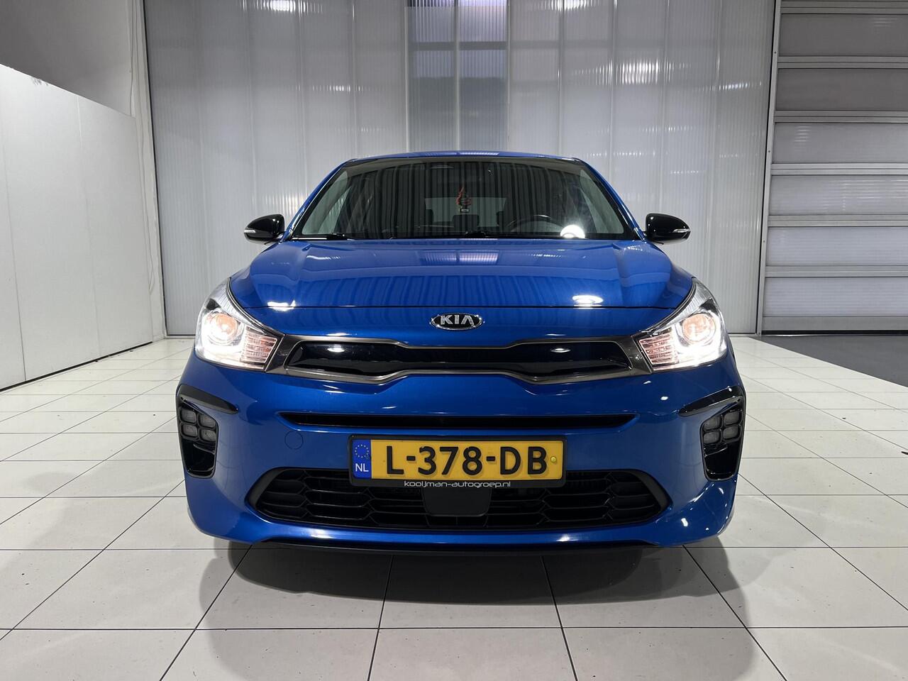 KIA RIO 1.0 T-GDi MHEV GT-Line Stoel en Stuur verwarming, 17 inch, Apple Carplay/Android Auto, Navigatie, Camera.