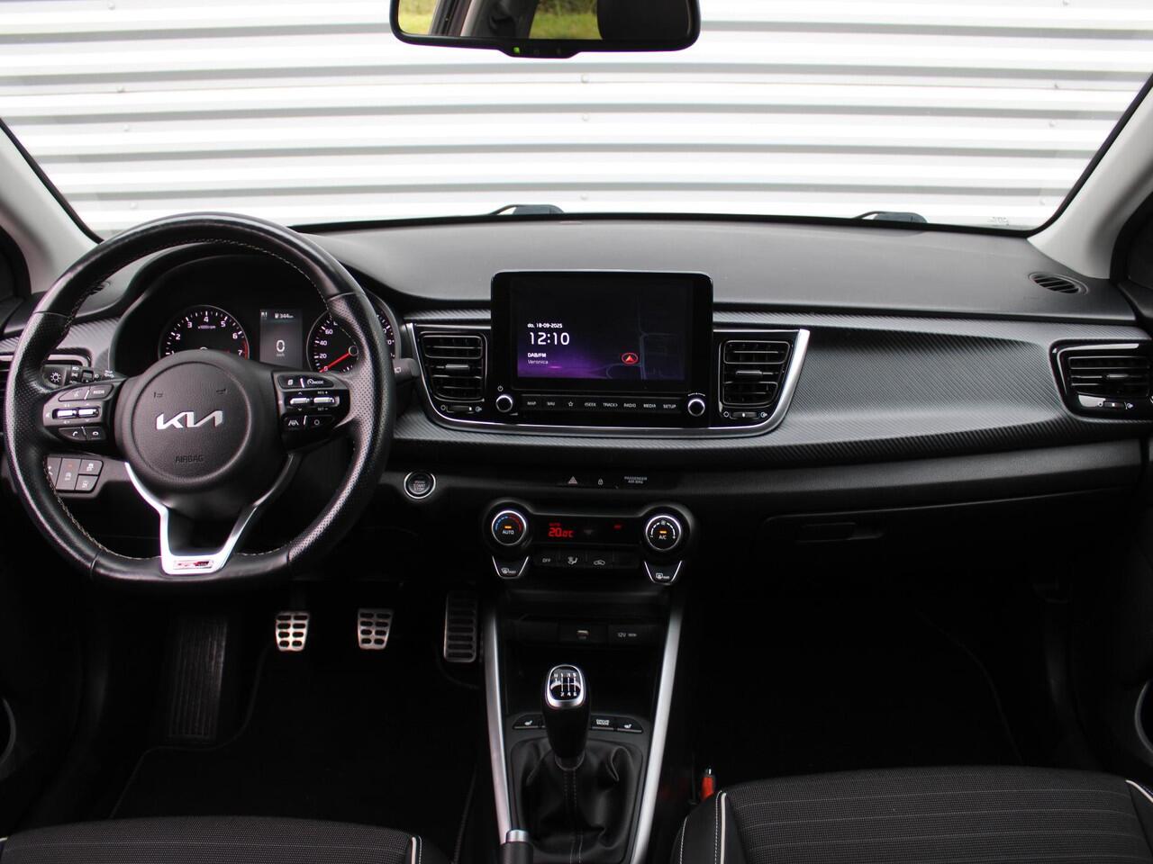 KIA RIO 1.0 T-GDi MHEV GT-Line | Stuur-/stoelverwarming | 17" LM | Camera | Clima | Navi | Cruise | Keyless |