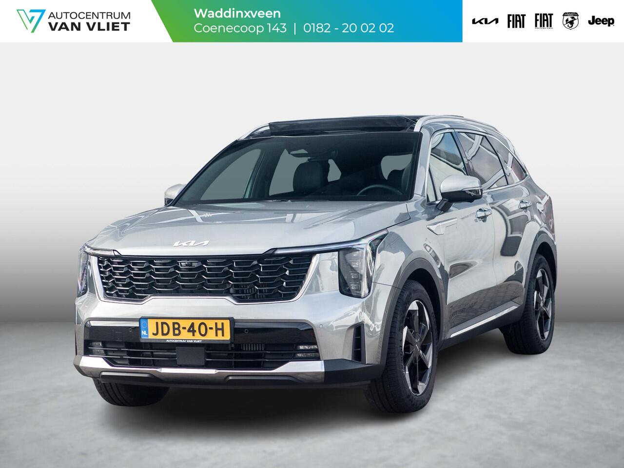 KIA SORENTO 1.6 T-GDi Plug-in Hybrid 4WD ExecutiveLine 7p. | Uit voorraad leverbaar | Full Option | Steel Grey