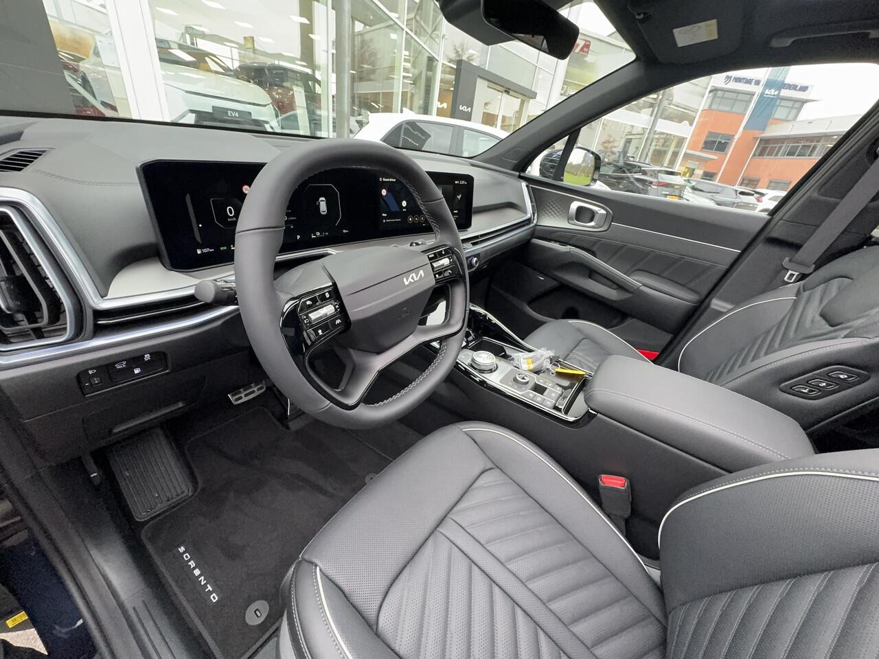 KIA SORENTO 1.6 T-GDi Plug-in Hybrid 4WD ExecutiveLine 7p. , Direct Leverbaar!, Complete Uitvoering!, Voorraadkorting!