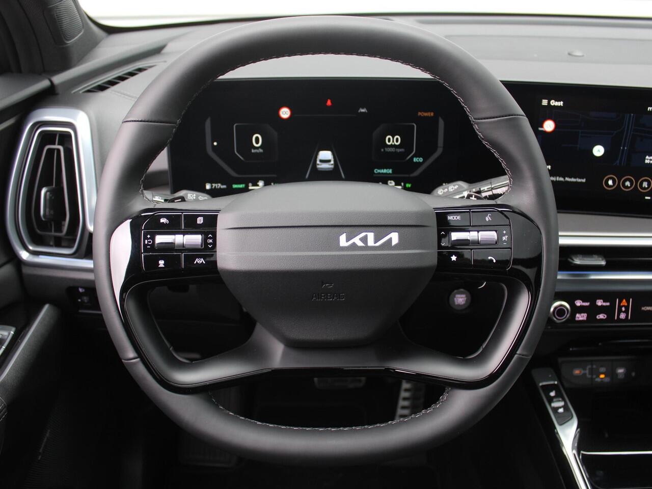 KIA SORENTO 1.6 T-GDi Plug-in Hybrid 4WD ExecutiveLine 7p. | Stuur-/stoelverwarming + ventilatie | Schuifdak | Leer | 360 Camera | Elek. stoelverst. | HUD | LED | 19" LM |