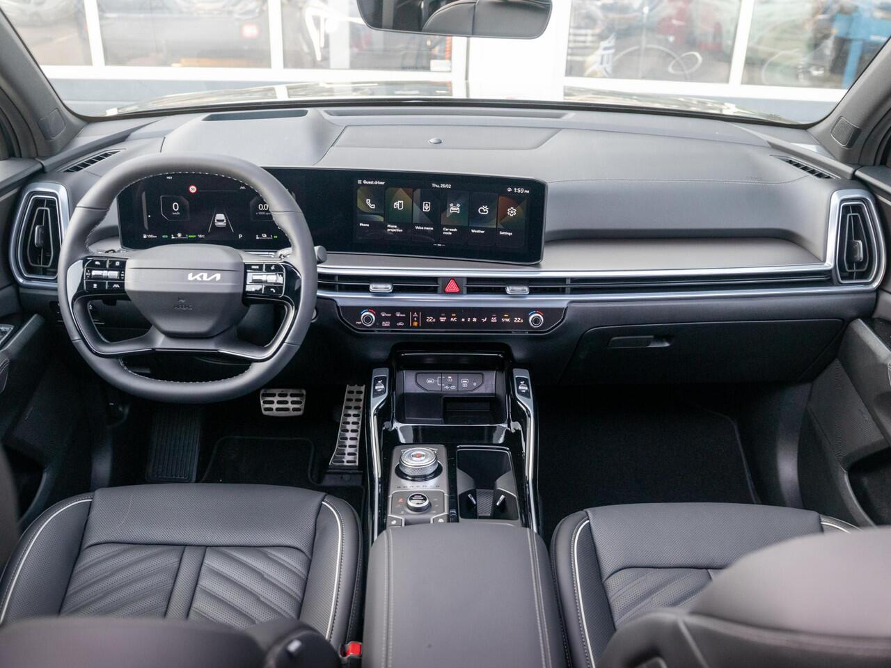 KIA SORENTO 1.6 T-GDi Plug-in Hybrid 4WD ExecutiveLine 7p. l 360 camera l Nappa leder l Head up display l Stoelverwarming en Ventilatie l Bose Premium soundsystem l