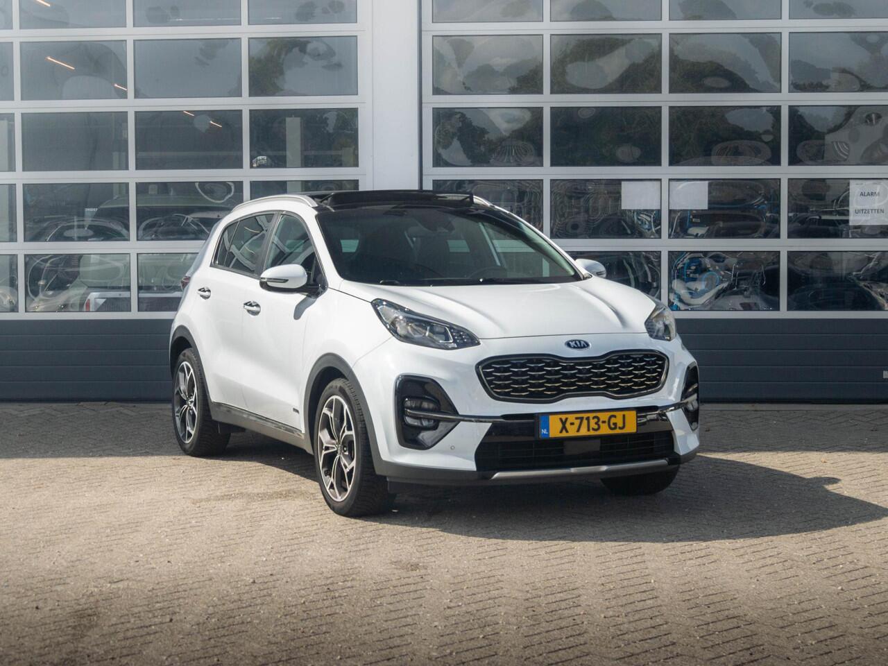 KIA SPORTAGE 1.6 T-GDI 4WD GT-Line PlusLine l Stoel verwarming en ventilatie l 360 camera l lederen bekleding l 1600 KG trekgewicht