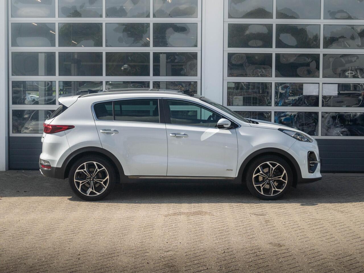 KIA SPORTAGE 1.6 T-GDI 4WD GT-Line PlusLine l Stoel verwarming en ventilatie l 360 camera l lederen bekleding l 1600 KG trekgewicht