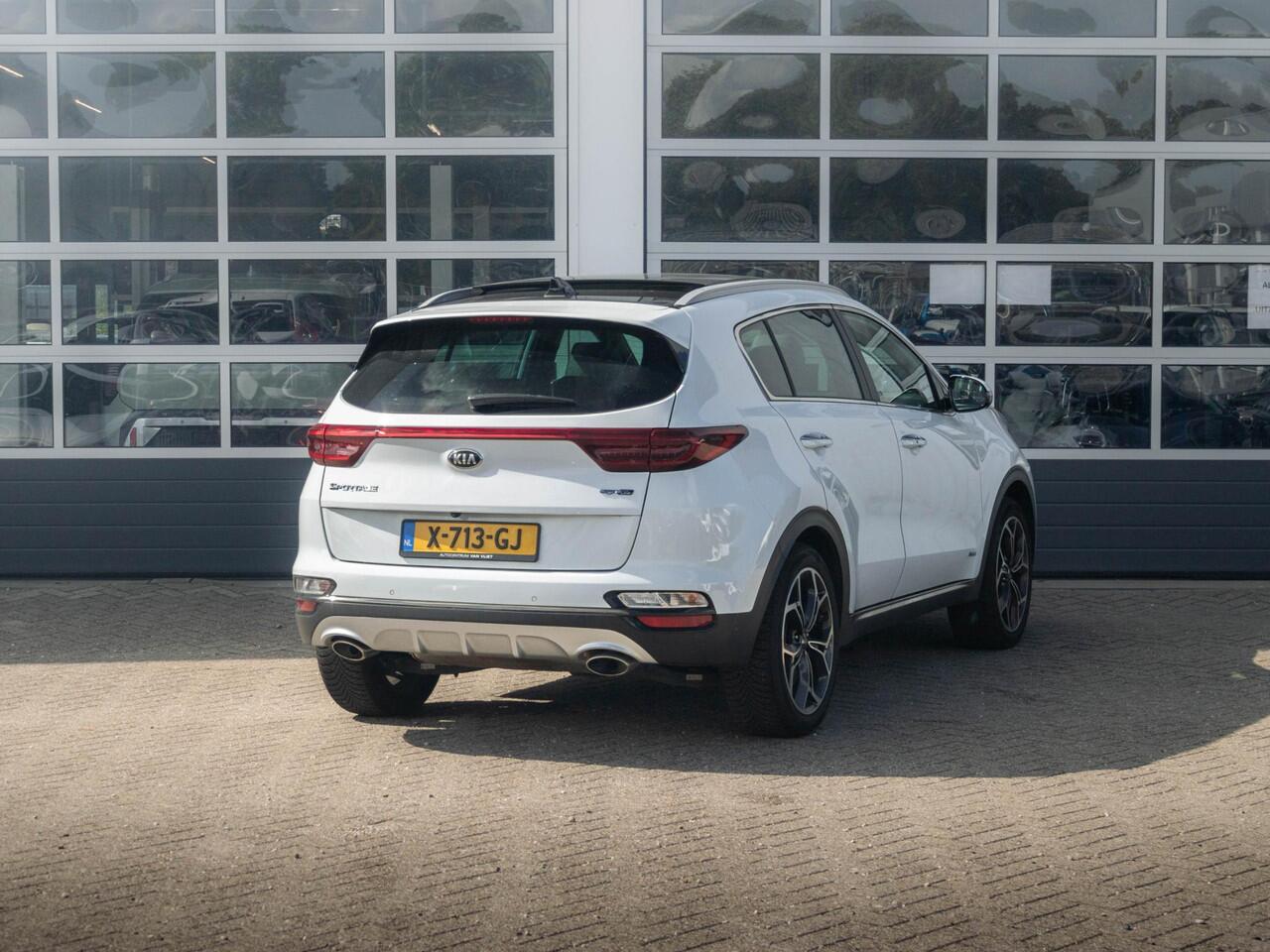 KIA SPORTAGE 1.6 T-GDI 4WD GT-Line PlusLine l Stoel verwarming en ventilatie l 360 camera l lederen bekleding l 1600 KG trekgewicht