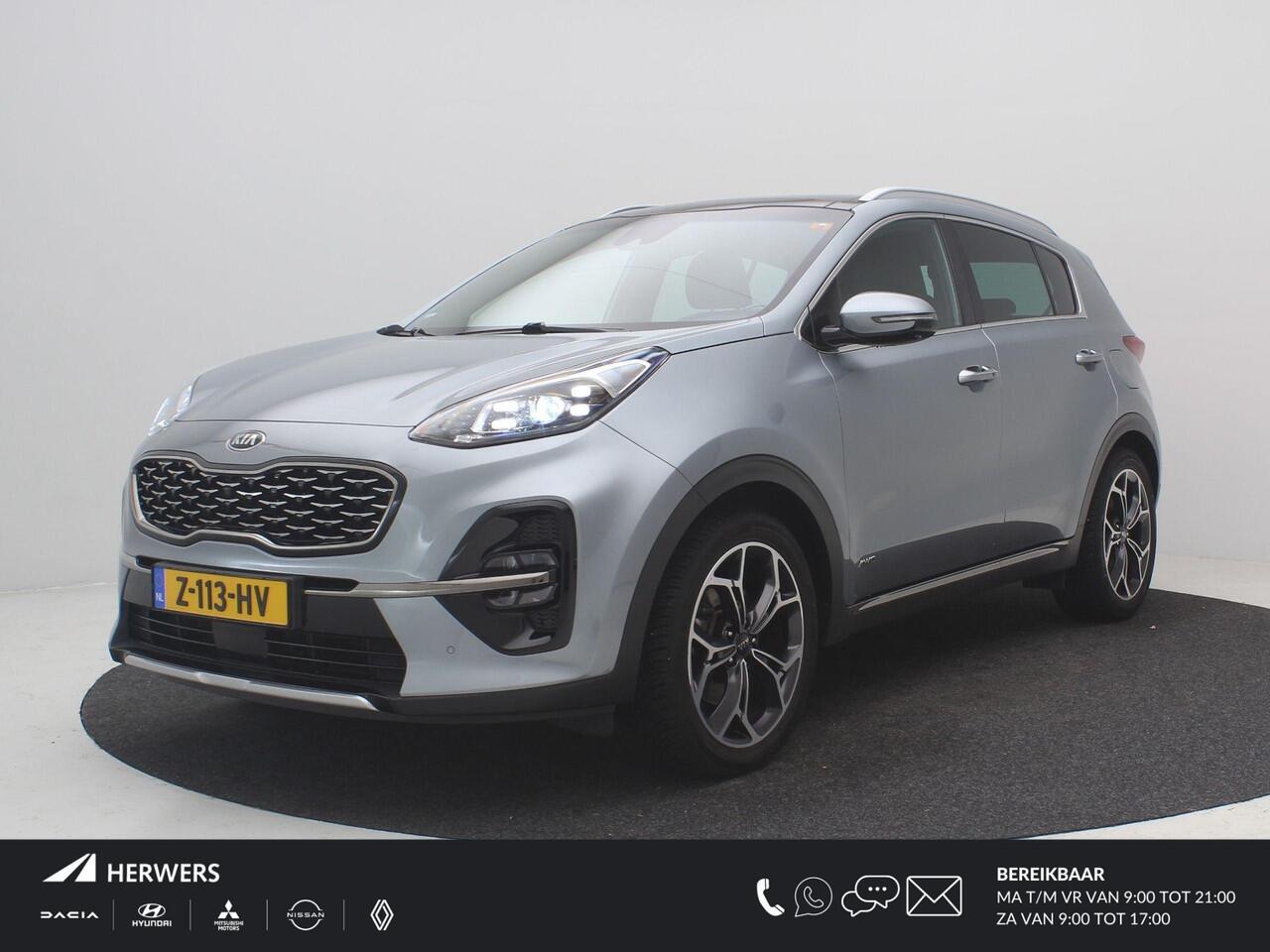 KIA SPORTAGE 1.6 T-GDI 4WD GT-Line Edition PlusLine / 100% Onderhouden / GT-Line / AWD / 360 Camera / Stoel en Stuurverwarming / Stoelverkoeling / Panoramadak / All Season banden / Adaptive Cruise Control / 1600Kg Trekgewicht /