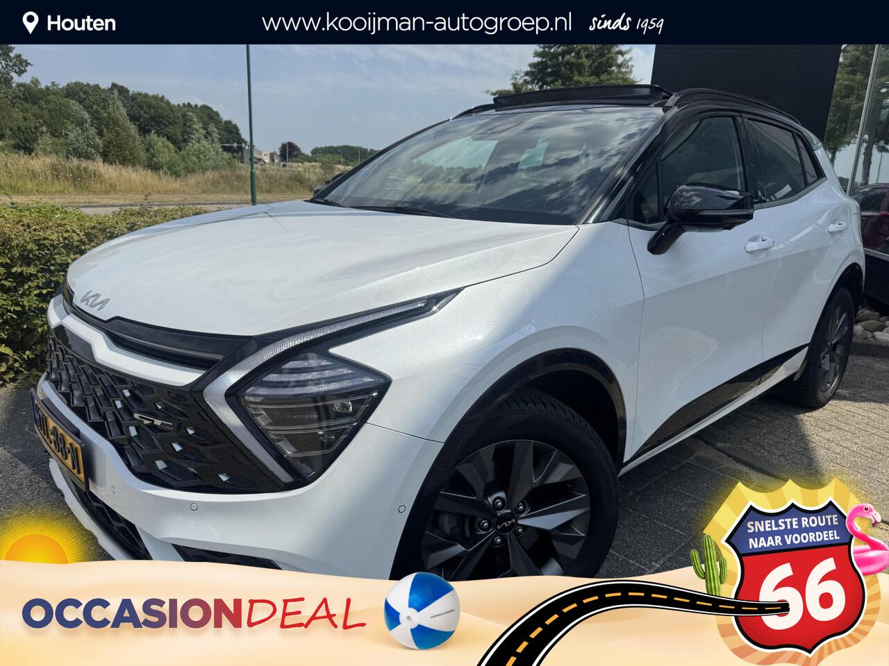 KIA SPORTAGE 1.6 T-GDi Hybrid GT-PlusLine | Panoramadak | Harman Kardon | Dodehoekdetectie | 360 Camera | Keyless | Super Compleet | Enz...