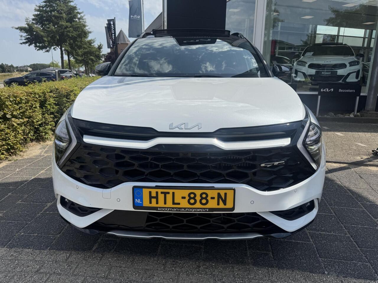 KIA SPORTAGE 1.6 T-GDi Hybrid GT-PlusLine | Panoramadak | Harman Kardon | Dodehoekdetectie | 360 Camera | Keyless | Super Compleet | Enz...