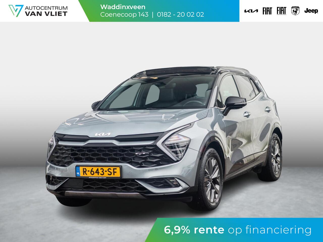 KIA SPORTAGE 1.6 T-GDi Hybrid GT-PlusLine | Stoel-/stuurverwarming | Navi | Schuif-/kanteldak | Carplay | 360 camera