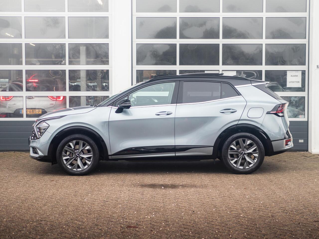 KIA SPORTAGE 1.6 T-GDi Hybrid GT-PlusLine | Stoel-/stuurverwarming | Navi | Schuif-/kanteldak | Carplay | 360 camera