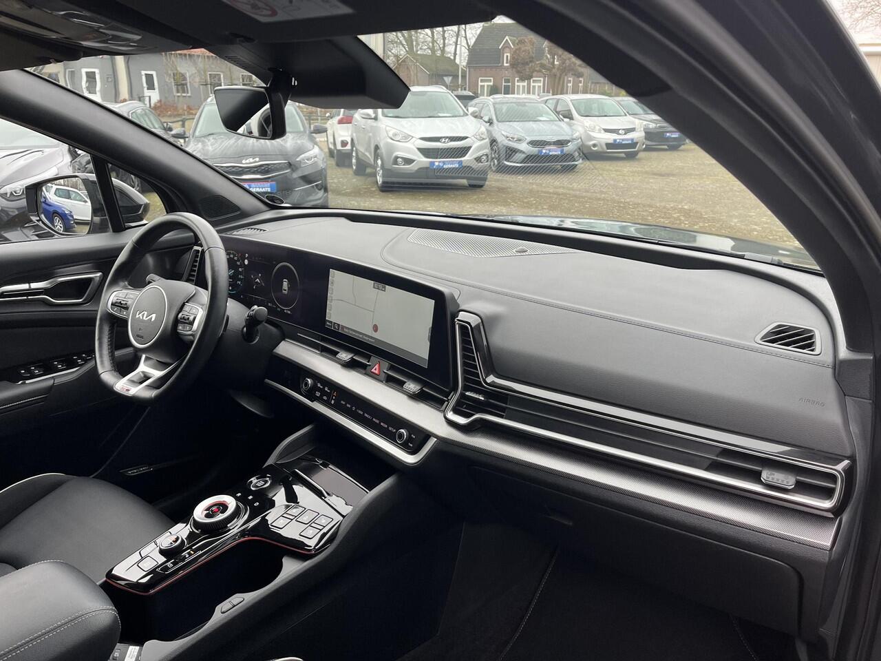 KIA SPORTAGE 1.6 T-GDi Plug-in Hybrid AWD GT-Line | 10 jaar garantie, Dealer onderhouden, Stoelventilatie, 360° camera, Elektr. stoel met geheugen, Dodehoek detectie, Leder, 1350 trekgewicht!