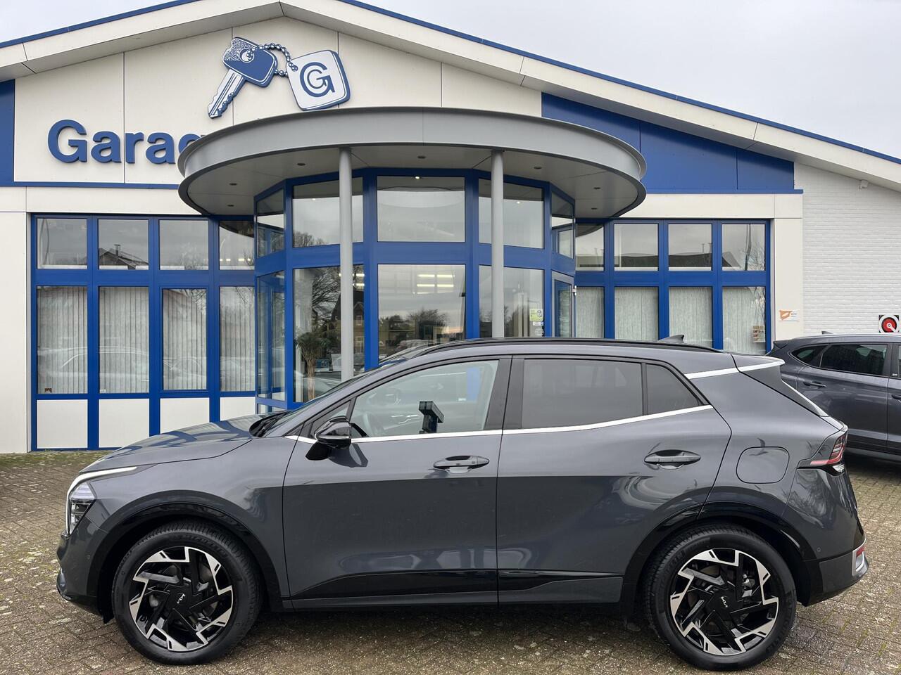 KIA SPORTAGE 1.6 T-GDi Plug-in Hybrid AWD GT-Line | 10 jaar garantie, Dealer onderhouden, Stoelventilatie, 360° camera, Elektr. stoel met geheugen, Dodehoek detectie, Leder, 1350 trekgewicht!