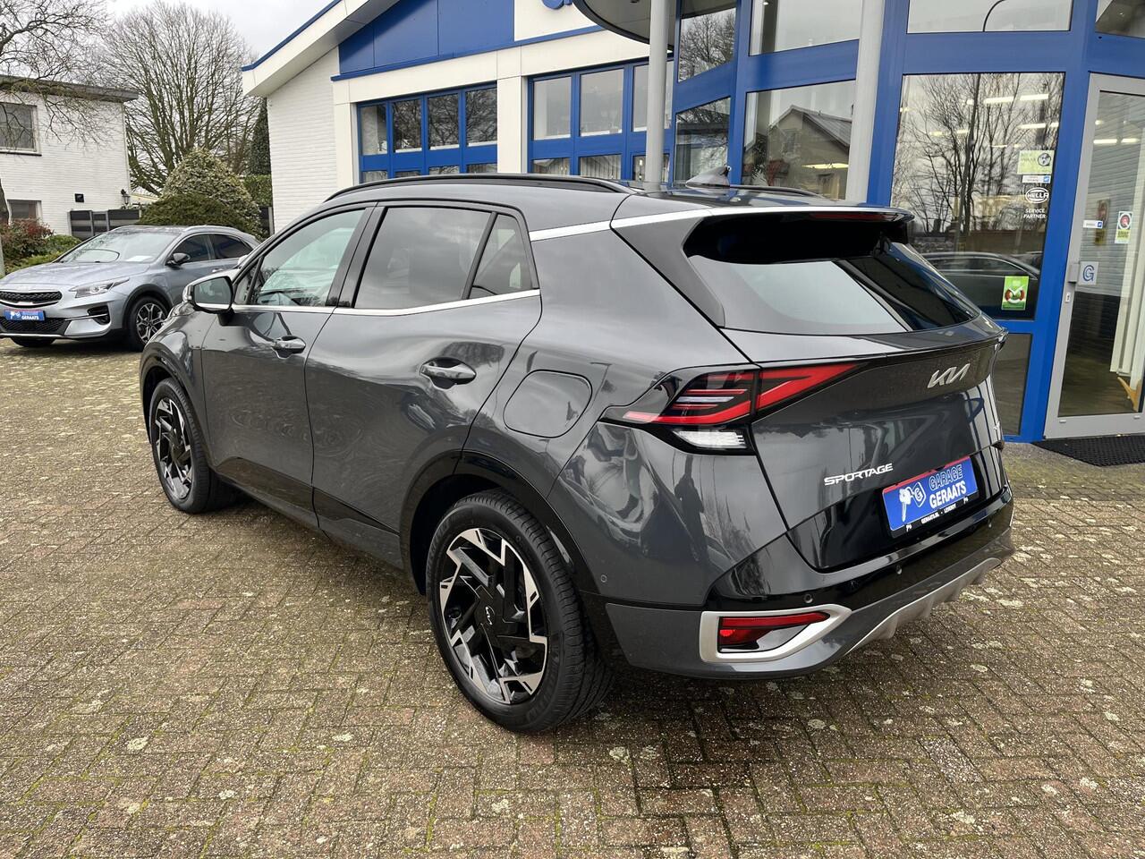 KIA SPORTAGE 1.6 T-GDi Plug-in Hybrid AWD GT-Line | 10 jaar garantie, Dealer onderhouden, Stoelventilatie, 360° camera, Elektr. stoel met geheugen, Dodehoek detectie, Leder, 1350 trekgewicht!