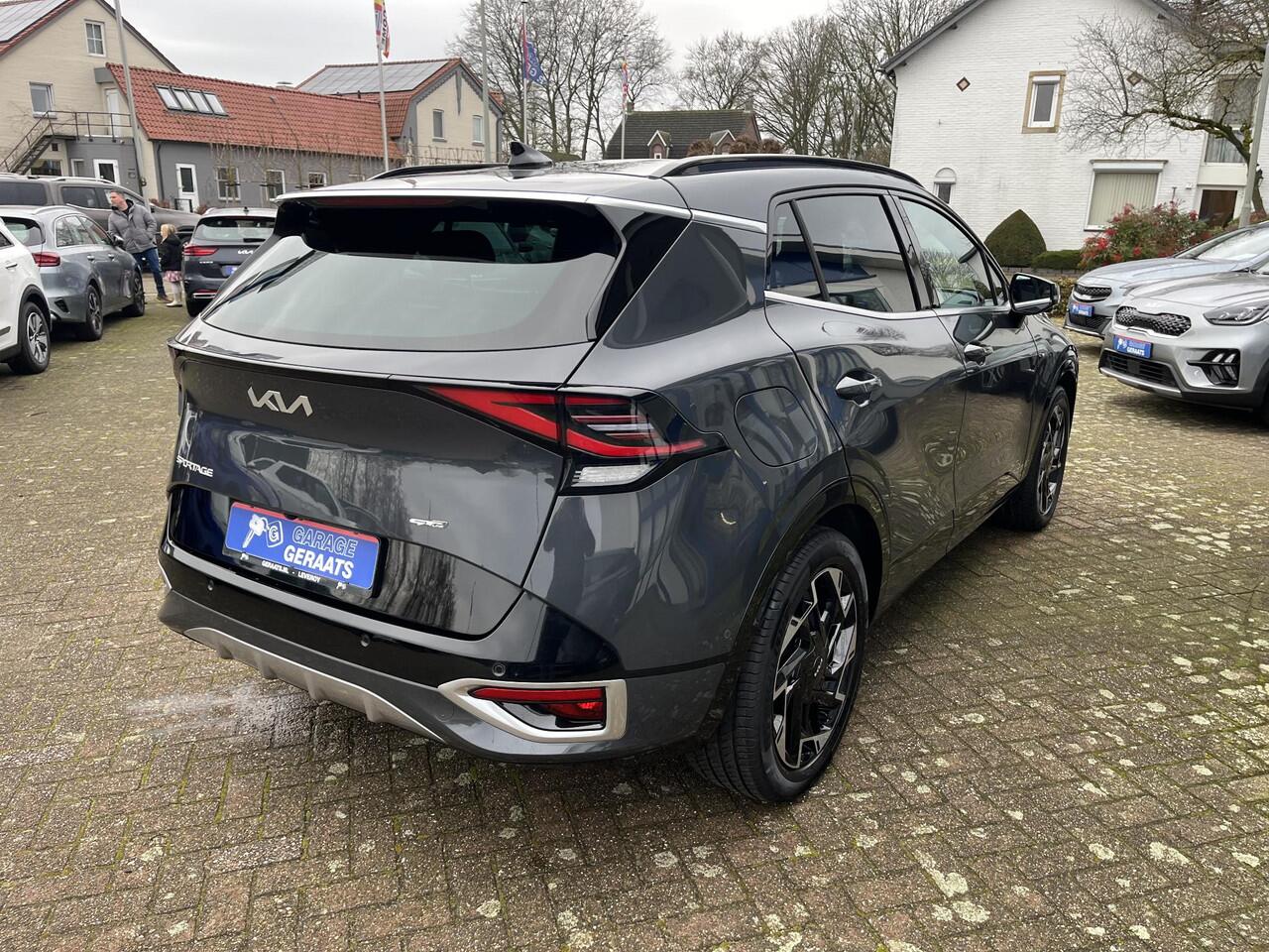 KIA SPORTAGE 1.6 T-GDi Plug-in Hybrid AWD GT-Line | 10 jaar garantie, Dealer onderhouden, Stoelventilatie, 360° camera, Elektr. stoel met geheugen, Dodehoek detectie, Leder, 1350 trekgewicht!