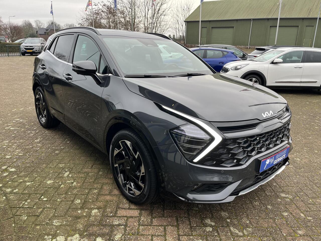 KIA SPORTAGE 1.6 T-GDi Plug-in Hybrid AWD GT-Line | 10 jaar garantie, Dealer onderhouden, Stoelventilatie, 360° camera, Elektr. stoel met geheugen, Dodehoek detectie, Leder, 1350 trekgewicht!