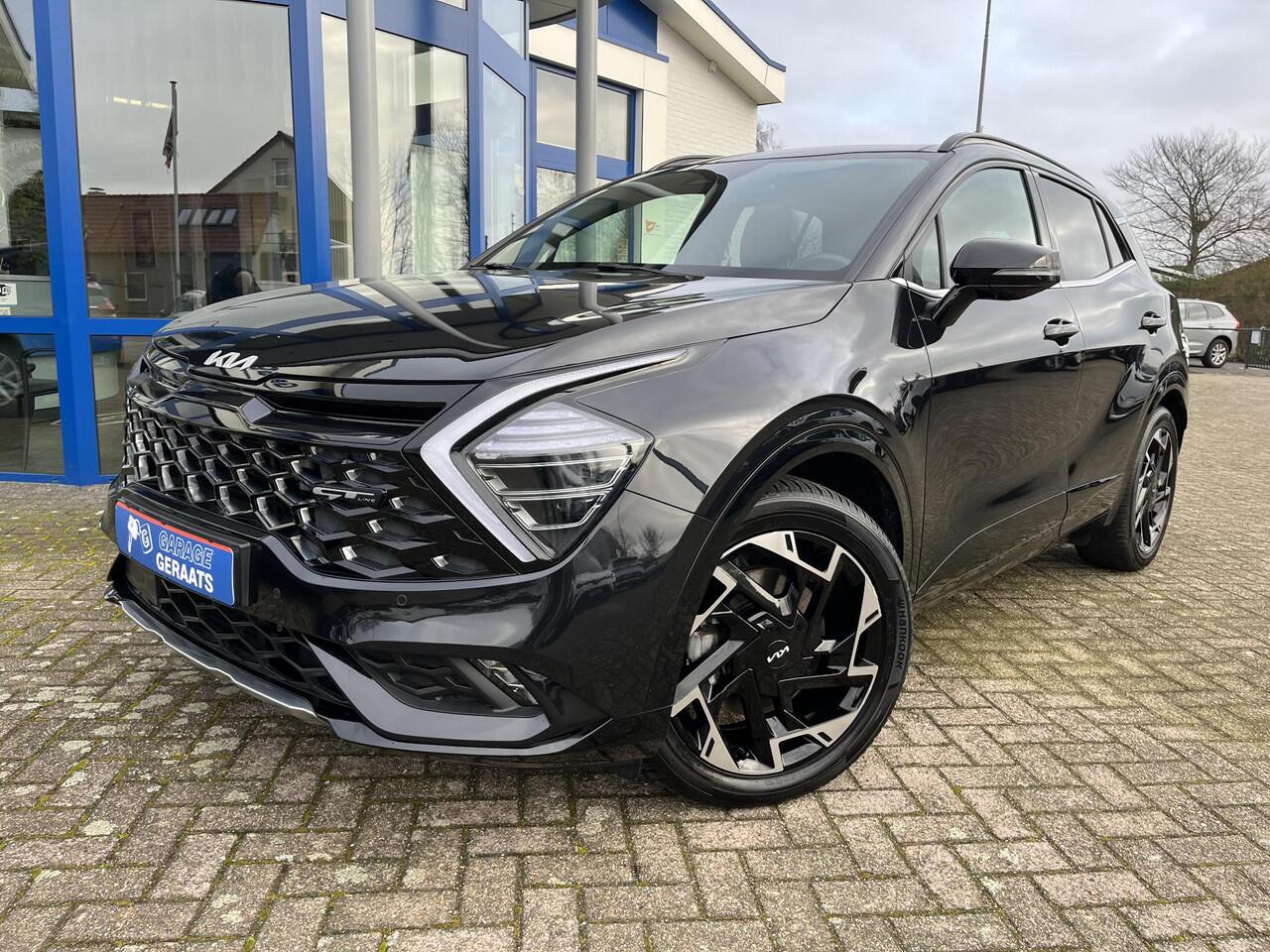 KIA SPORTAGE 1.6 T-GDi Plug-in Hybrid AWD GT-Line | 10 jaar garantie, Dealer onderhouden, 1e eigenaar, Elektr. stoel met geheugen, Dodehoekdetectie, Elektr achterklep, Leder, 1350 trekgewicht!