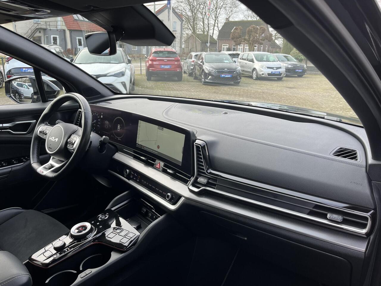 KIA SPORTAGE 1.6 T-GDi Plug-in Hybrid AWD GT-Line | 10 jaar garantie, Dealer onderhouden, 1e eigenaar, Elektr. stoel met geheugen, Dodehoekdetectie, Elektr achterklep, Leder, 1350 trekgewicht!