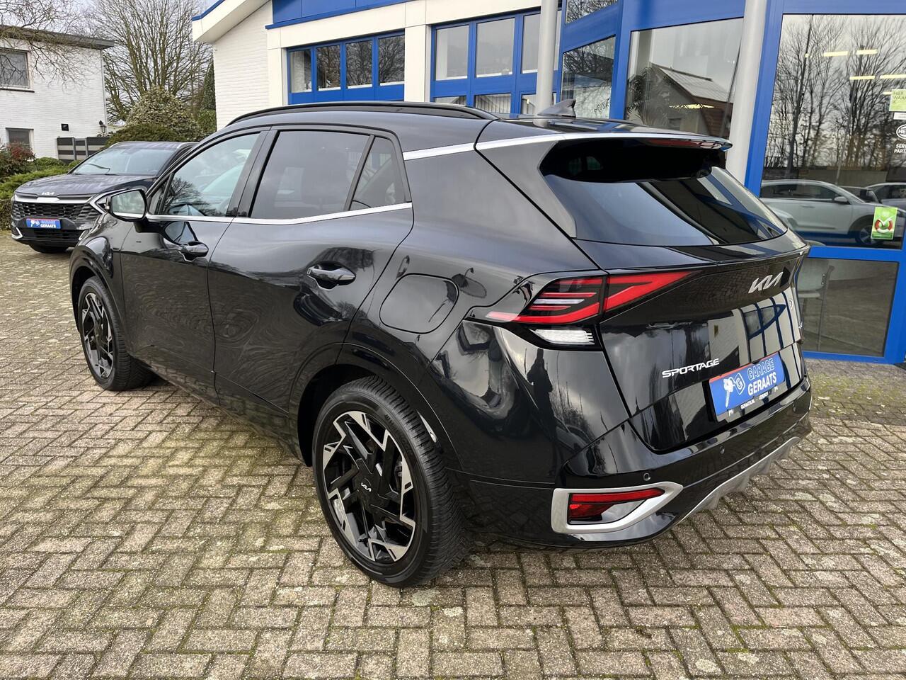 KIA SPORTAGE 1.6 T-GDi Plug-in Hybrid AWD GT-Line | 10 jaar garantie, Dealer onderhouden, 1e eigenaar, Elektr. stoel met geheugen, Dodehoekdetectie, Elektr achterklep, Leder, 1350 trekgewicht!