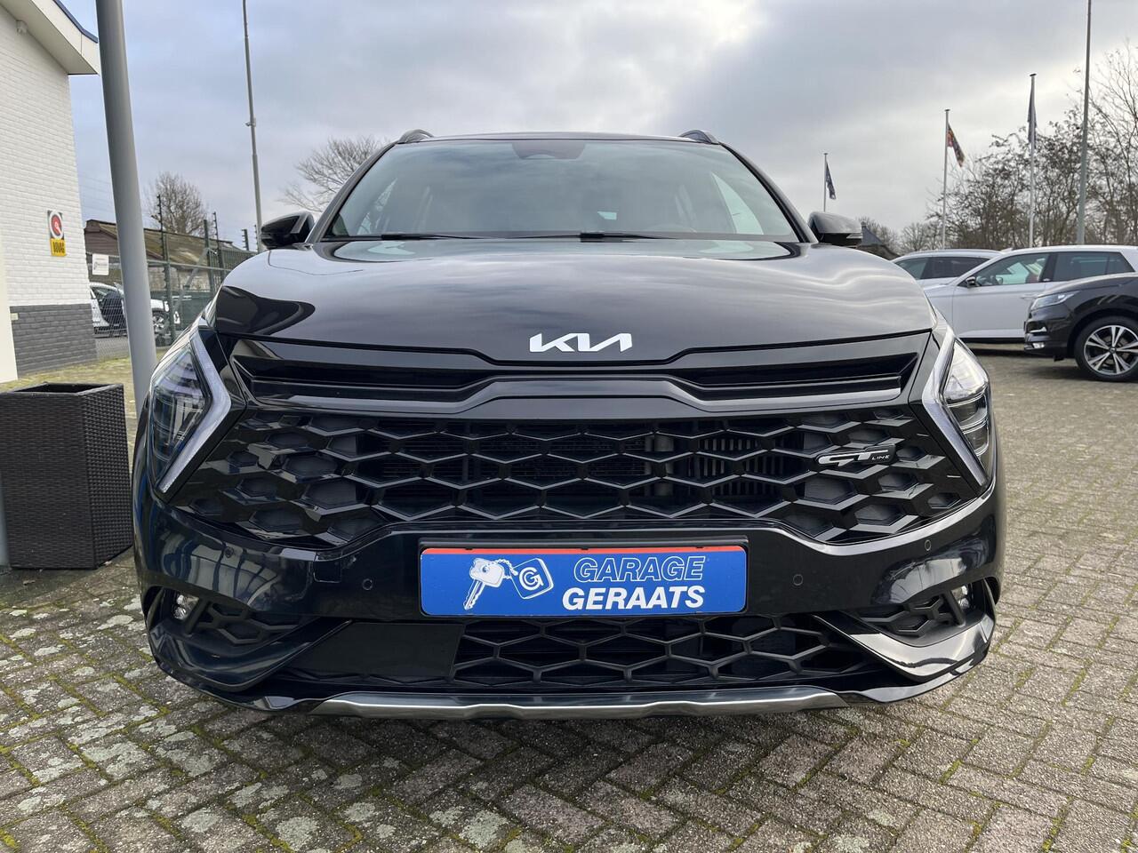 KIA SPORTAGE 1.6 T-GDi Plug-in Hybrid AWD GT-Line | 10 jaar garantie, Dealer onderhouden, 1e eigenaar, Elektr. stoel met geheugen, Dodehoekdetectie, Elektr achterklep, Leder, 1350 trekgewicht!