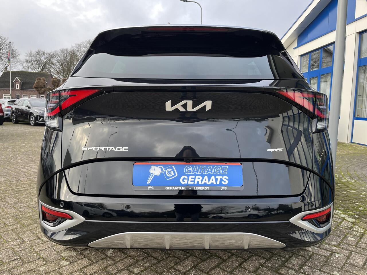 KIA SPORTAGE 1.6 T-GDi Plug-in Hybrid AWD GT-Line | 10 jaar garantie, Dealer onderhouden, 1e eigenaar, Elektr. stoel met geheugen, Dodehoekdetectie, Elektr achterklep, Leder, 1350 trekgewicht!