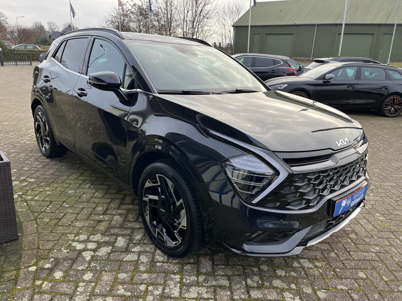 KIA SPORTAGE 1.6 T-GDi Plug-in Hybrid AWD GT-Line | 10 jaar garantie, Dealer onderhouden, 1e eigenaar, Elektr. stoel met geheugen, Dodehoekdetectie, Elektr achterklep, Leder, 1350 trekgewicht!